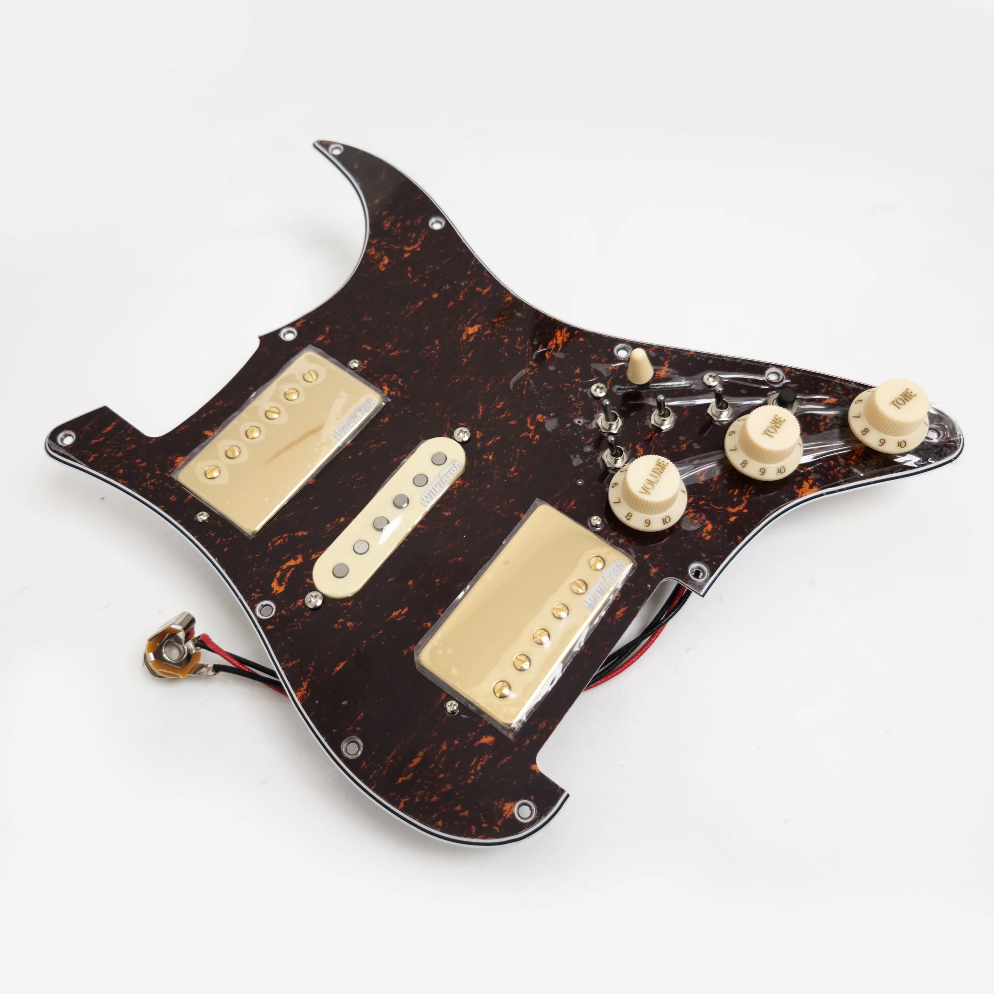 Предварительно смонтированная накладка для гитары с катушкой набор