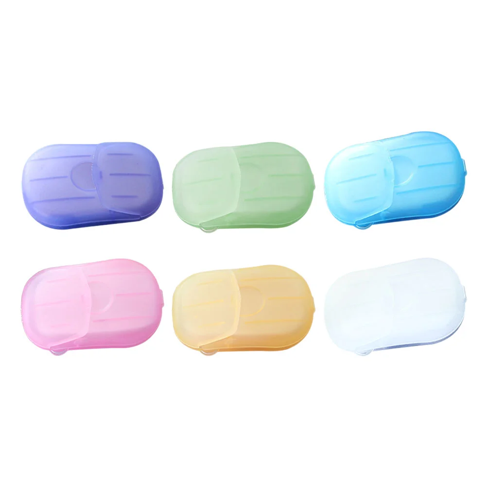 

Soap Sheets Paper Travel Hand Portable Washingscented Bath Foaming Papers Hiking Unscented Camping Hands Flakes Toiletry Slice