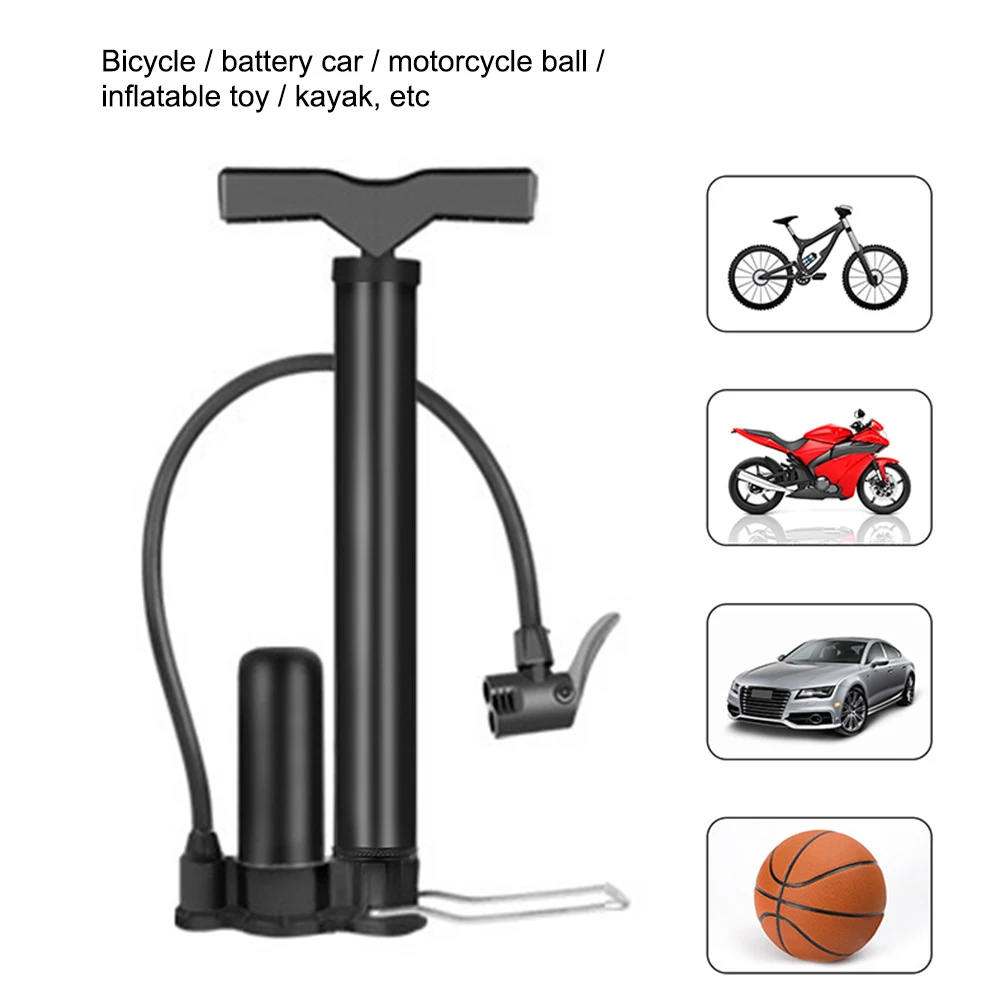 

Напольный насос высокого давления 140PSI для баскетбола, надувная модель, портативный ручной насос, велосипедный семейный воздушный насос