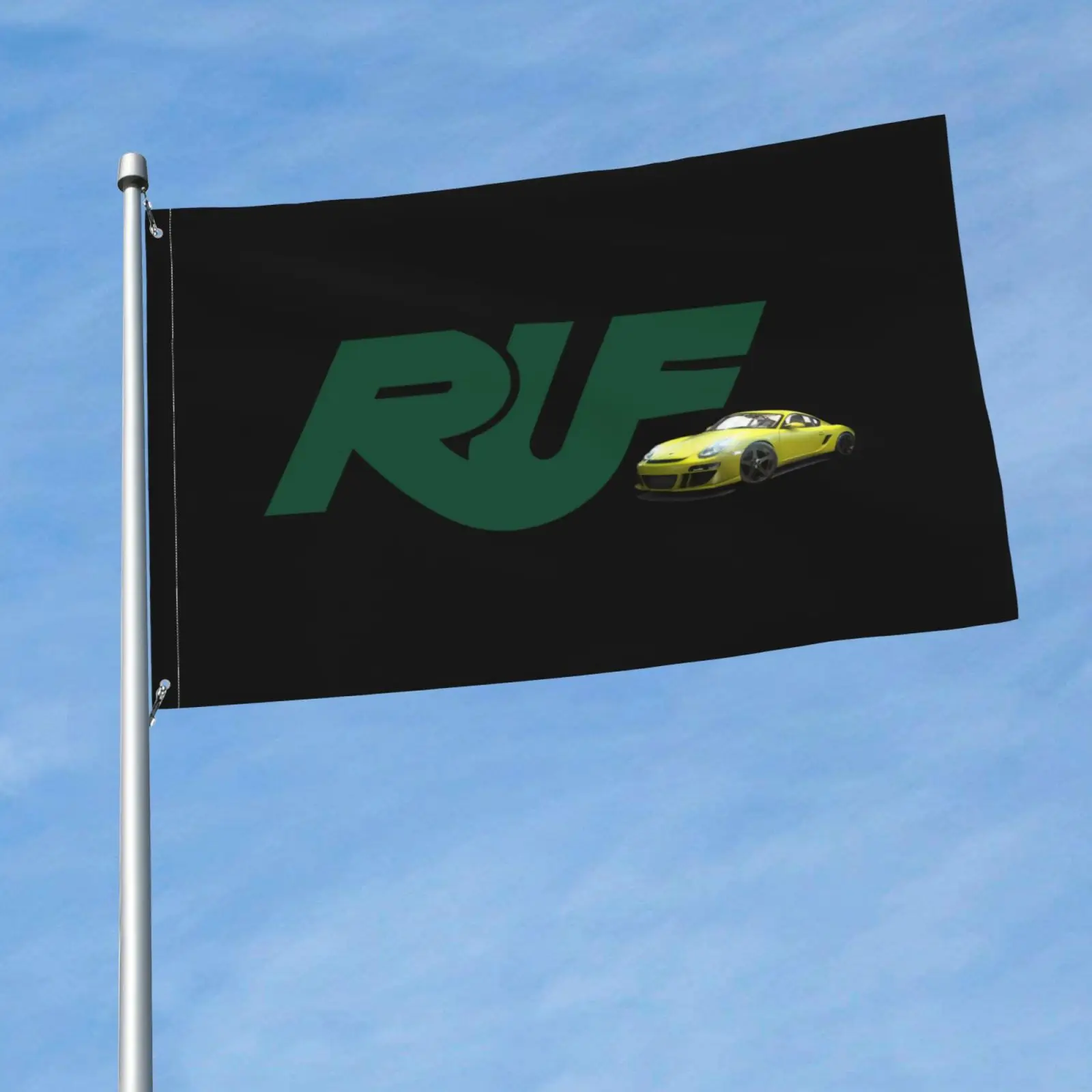 Ruf Cars Logo Flag Banner Home Decor Advertising Sports Club Party