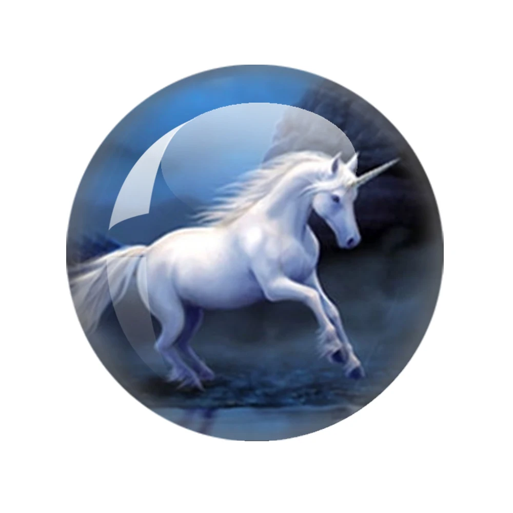 

Painting Animal Horse 12pcs 12mm/18mm/20mm/25mm Round Photo Glass Cabochon Demo Flat Back Making Findings