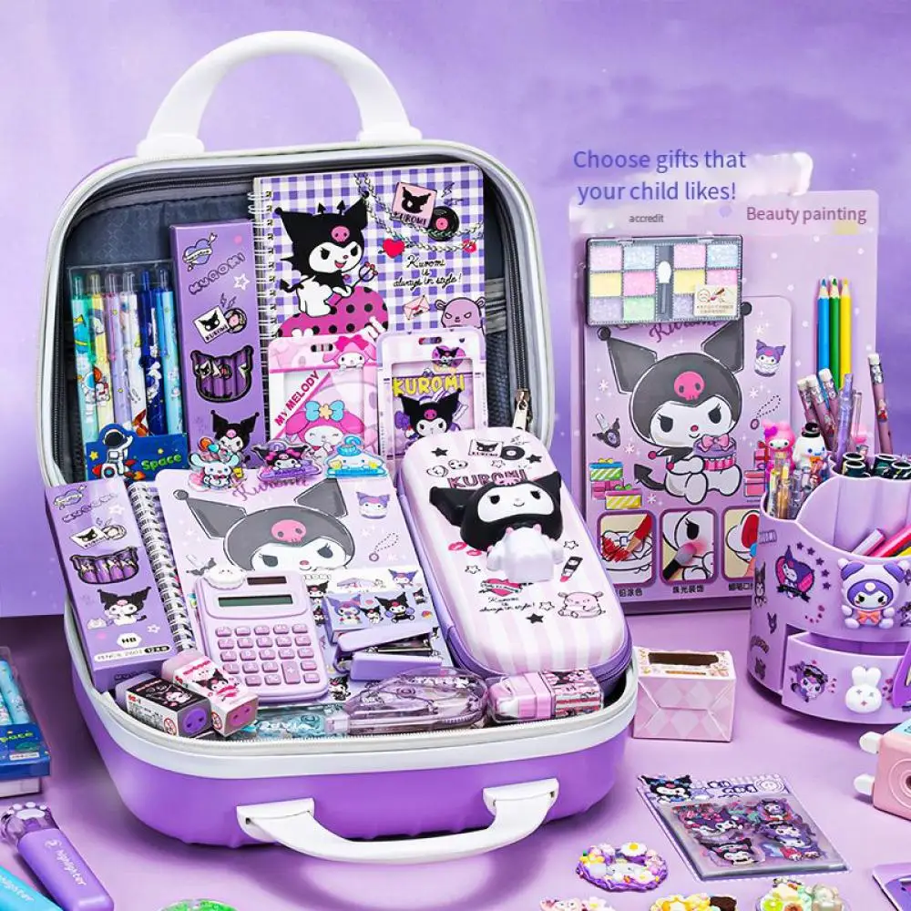 Набор канцелярских принадлежностей Аниме Sanrio Kulomi школьные принадлежности для