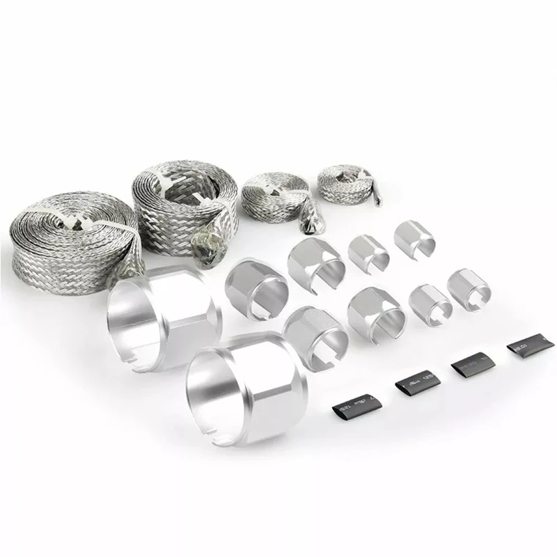 Модифицированная масляная труба Плетеный сетчатый ремень комплект для