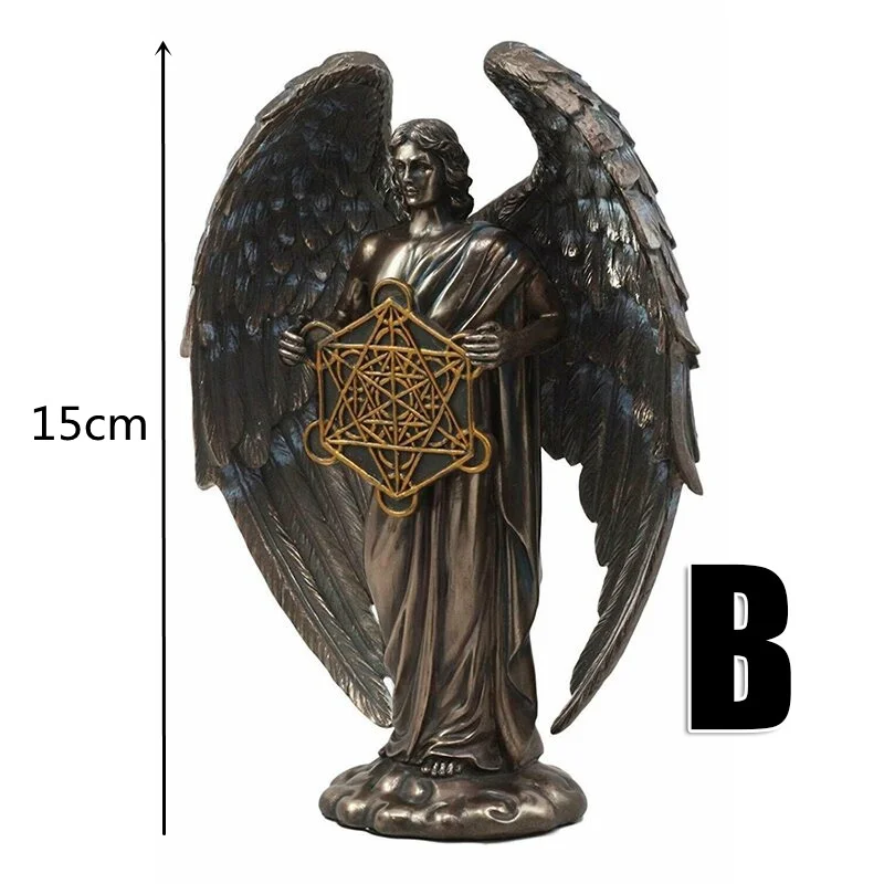 Новый Archangel Metatron ангел-трансформер скульптура фотостатуя креативная тема Вера
