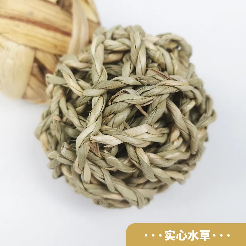 1 шт. жевательный плетеный мяч морская свинка кролик хомяк маленькое животное