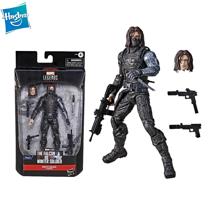 

Hasbro Marvel legends Winter Soldier Bucky Barnes 6 Inches Action Figures Collectible Model Toys Children Birthday Gift In Stock