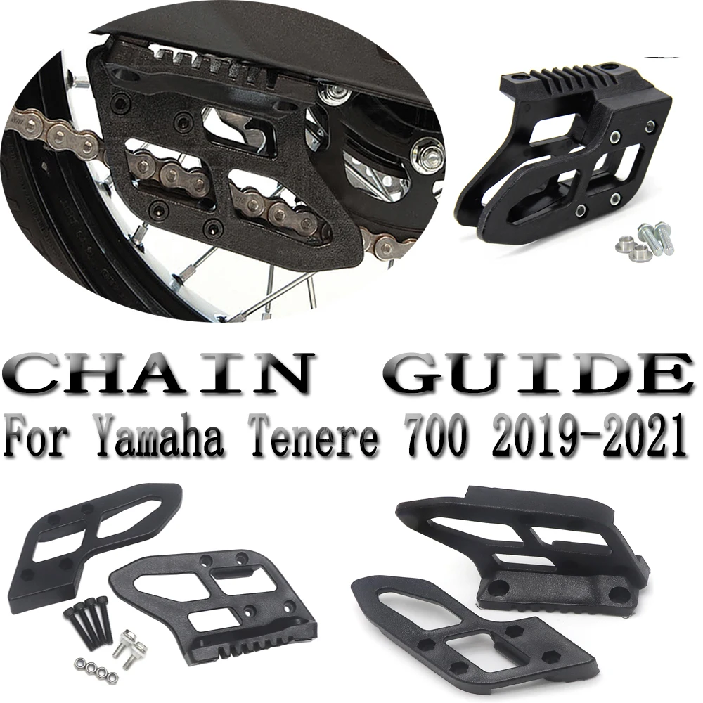 

Motorcycle Chain Guide Pulley Chains Stabilizer Chaining Protector Plate Guard Cover For YAMAHA Tenere 700 XTZ XT700Z T 700 T7