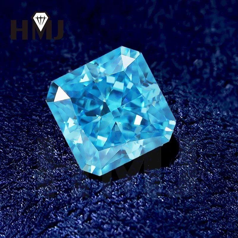 HMJ 5A кубический цирконий измельченный лед синтетический муассанит драгоценные
