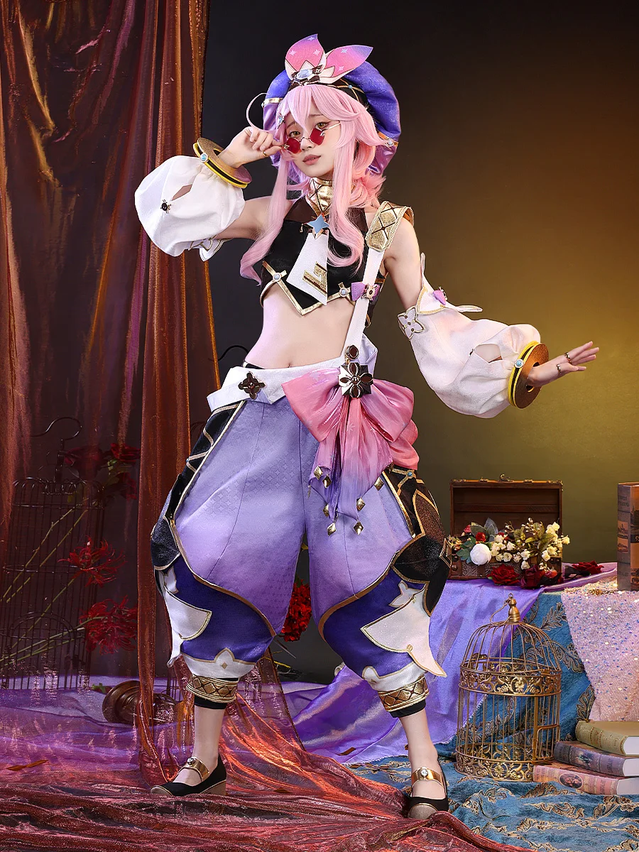 COS-HoHo аниме Genshin Impact Dori игровой костюм изящная милая униформа косплей Хэллоуин