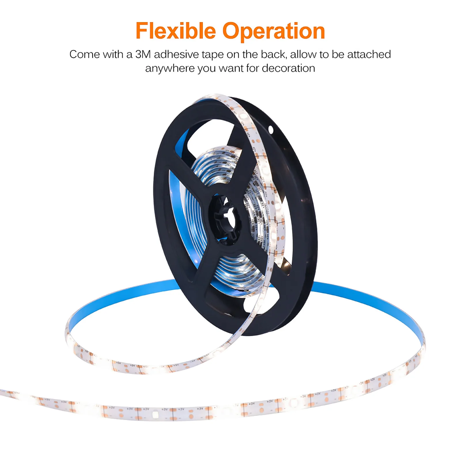 Рисунок 2 - Светодиодная лента на солнечной батарее