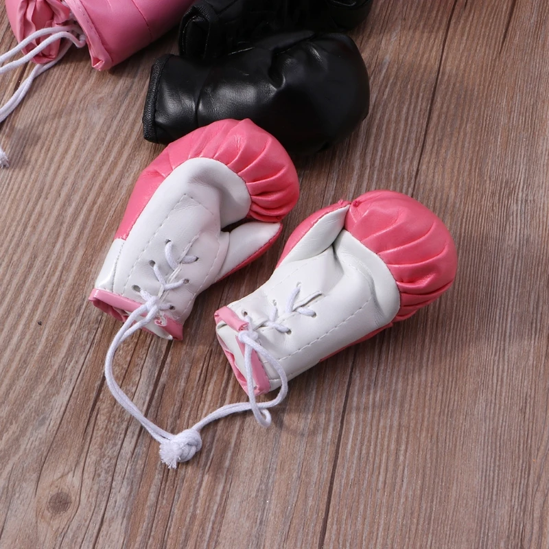 Mini Boxing Gloves Miniature Punching Gloves Holiday Christmas Ornament Hanging Decoration or Souvenir Display for Home images - 6