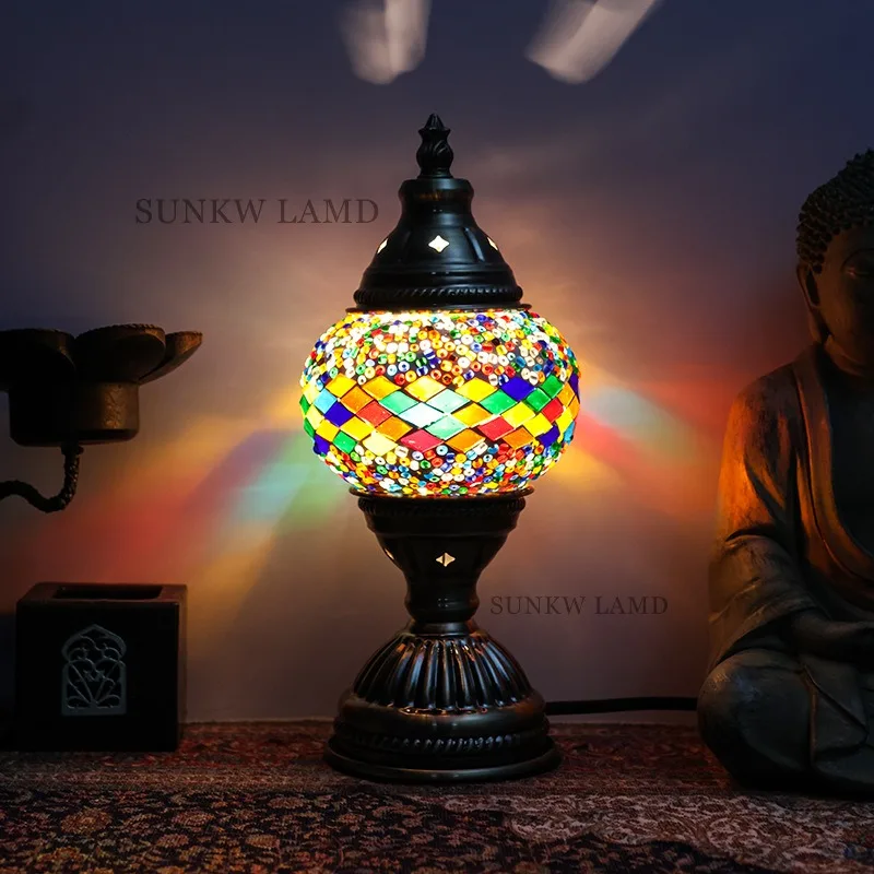 Винтажная Декоративная Лампа Ручной Работы В Турецком Стиле Ар-деко