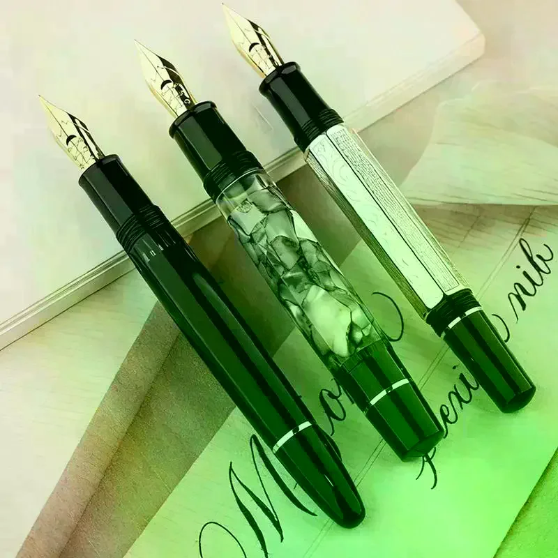 Перо для перьевых ручек MAJOHN P136 P137 P138 P139 №6, гибкое, с рукояткой, для каллиграфии по медной графике, ES ER, круглое, для ручек с круглым корпусом (art.: 3920dae587685) - 3920dae587685