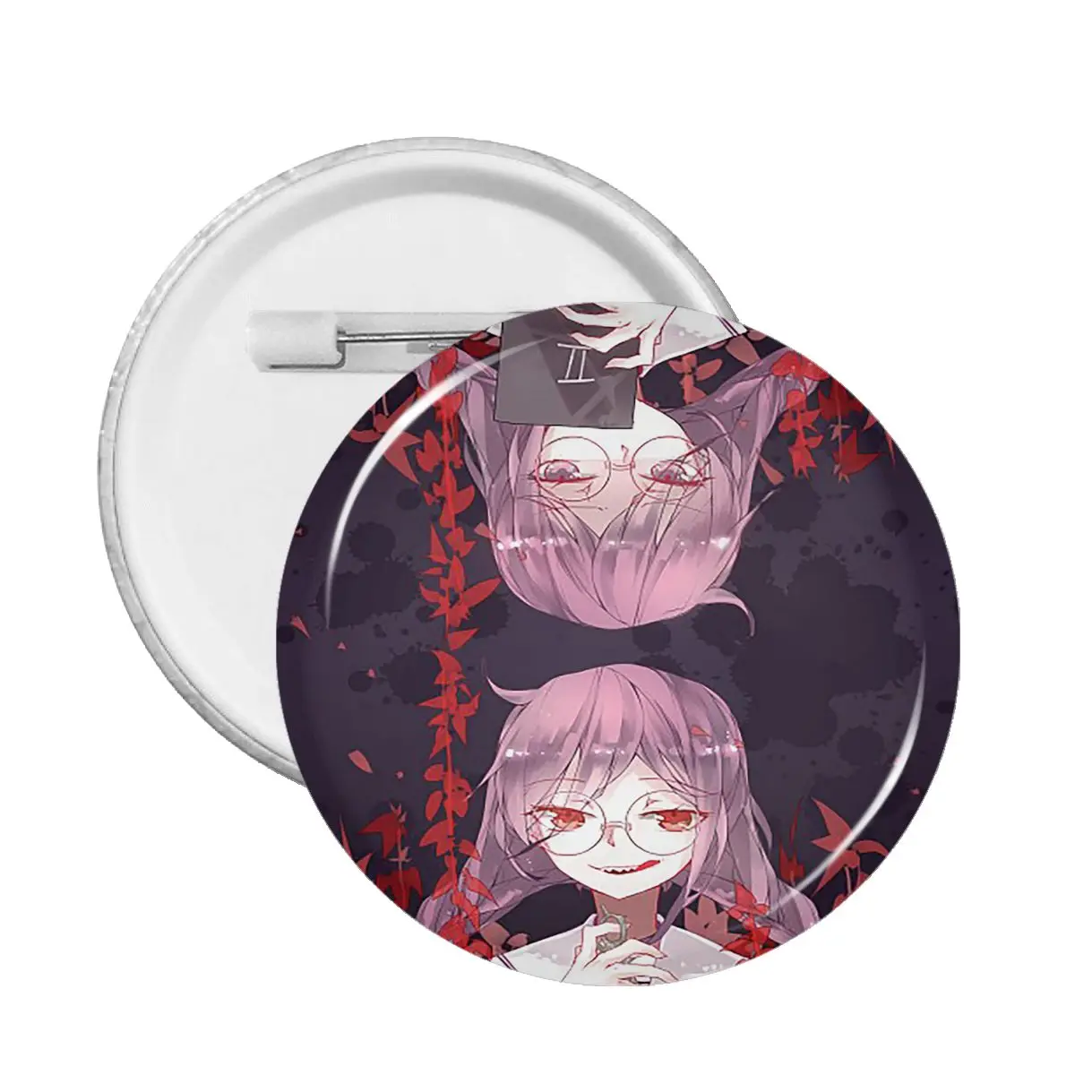 

59mm Fukawa Touko Anime Danganronpa Badges Fashion Anime Fans Collections for Clothes Brooch Lapel Pins