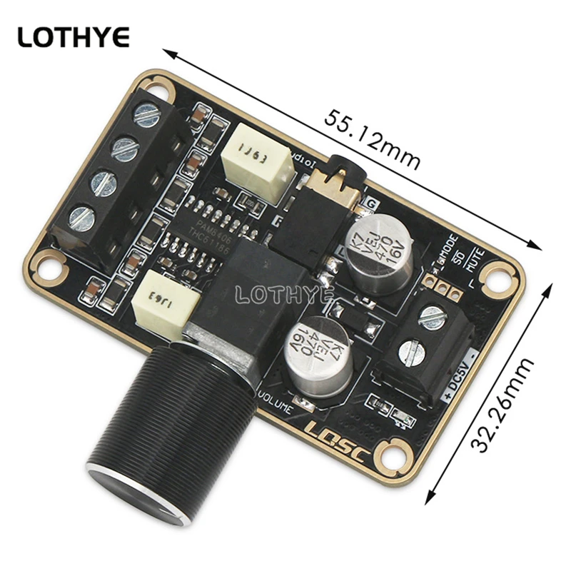 PAM8406 Class D Amplifier 5W x 2 Stereo Dual Channel Digital Board Audio Module 5V | Электроника