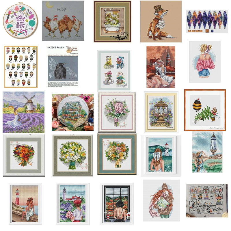 PDF по электронной почте продажа 4-99 Набор для вышивки крестиком электронная