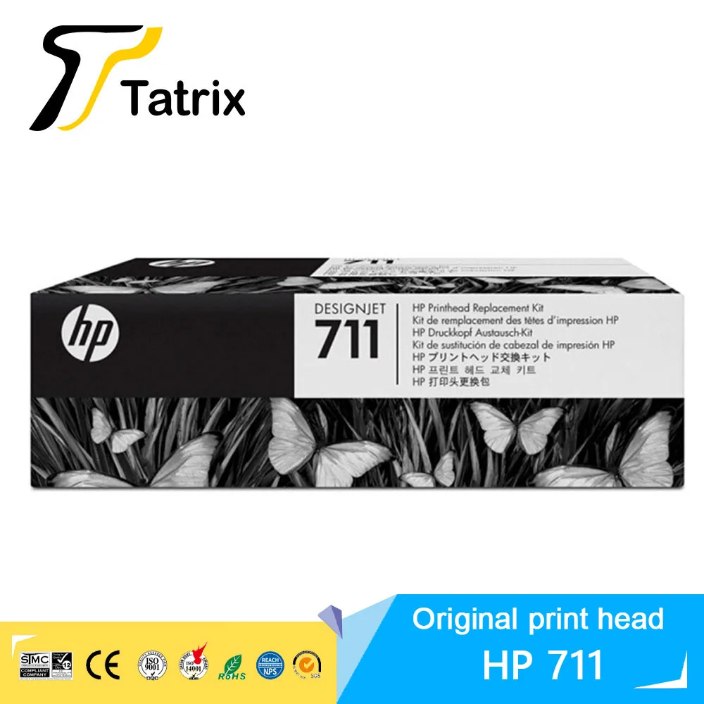 

Оригинальная печатающая головка C1Q10 для HP 711, печатающая головка 711 для принтера HP DesignJet T120 T125 T130 T520 T525 T530