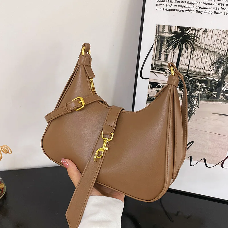 

Женская сумка из ПУ кожи, сумка на плечо высшего качества из мягкой кожи, модная роскошная дизайнерская женская сумка-клатч