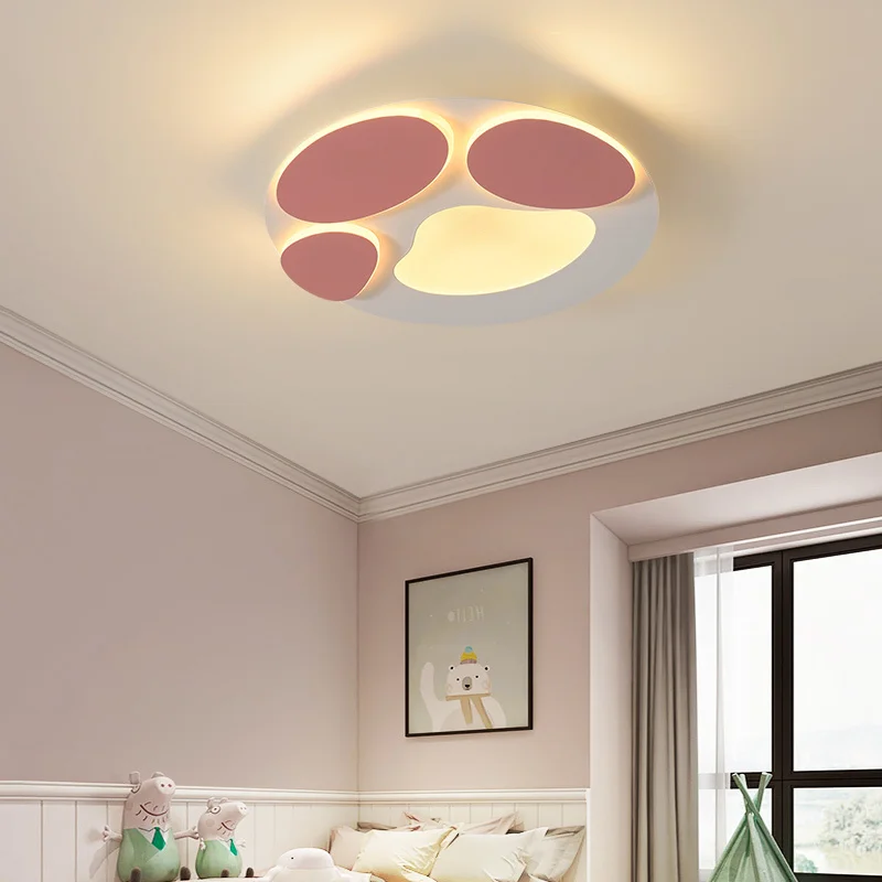 Nordic Cartoon Recessed Led Ceiling Lights Of Children's Living Room Lighting Light Creative Simple Modern Bedroom Home Lamp