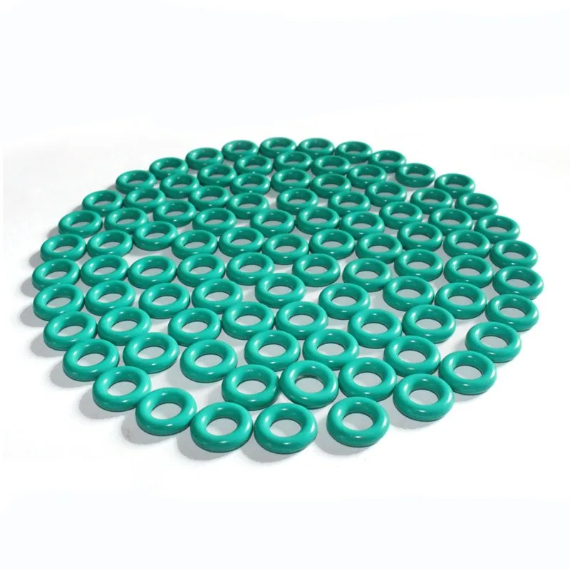 

100pcs Inner diameter 1.78/2.57/2.9/3.68/3.94/4.47/4.76/4.87*1.78 American standard fluorine rubber O-ring