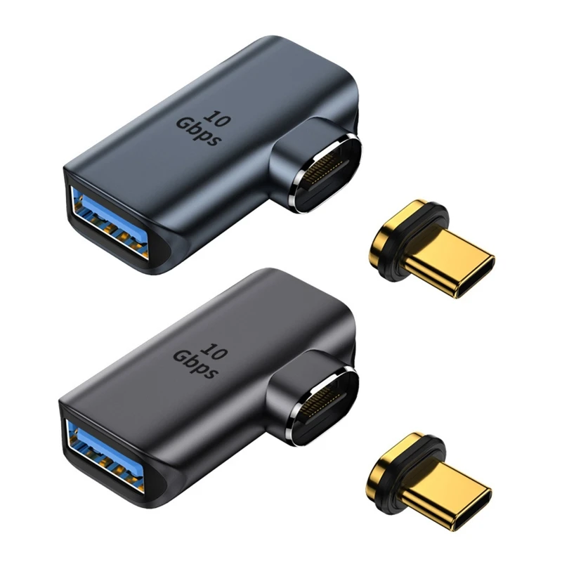 

2022 Новый адаптер Type-C на USB 3,0 10 Гбит/с OTG преобразователь 24 контакта магнитные адаптеры без задержки