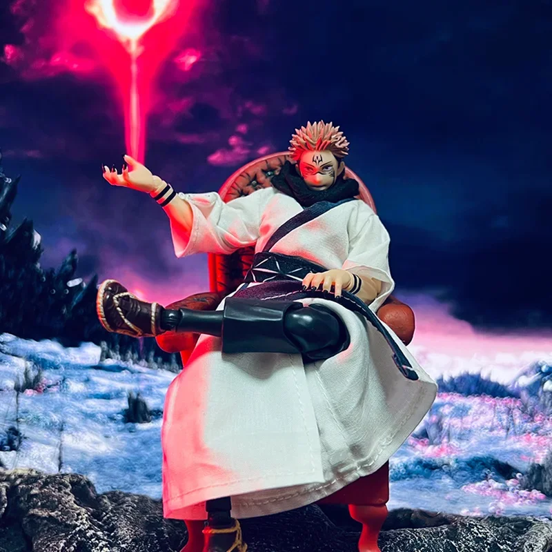 Аниме серия Shf юютсу кайсен ручная работа рямен сукуна прокованная король белый