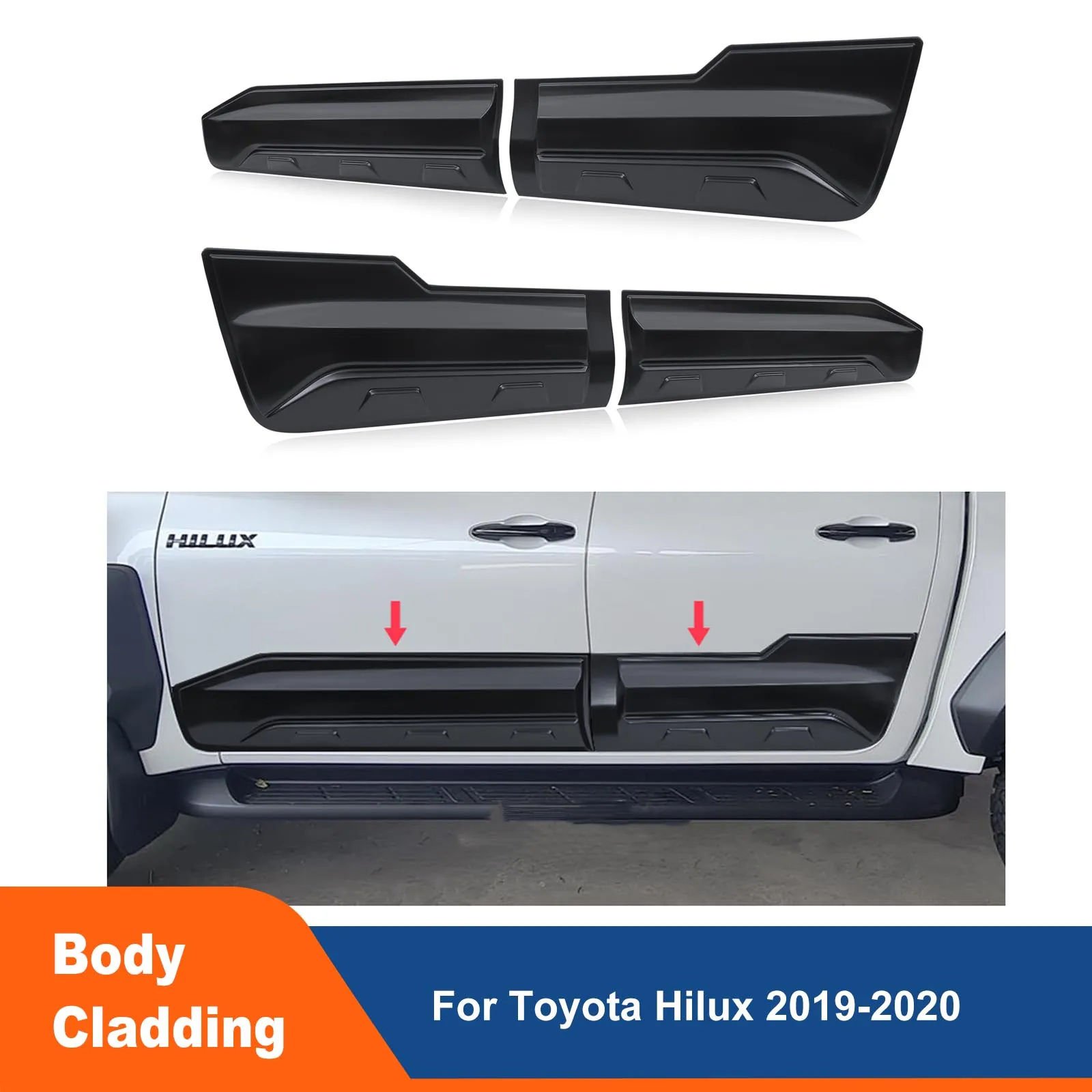 Аксессуары для стайлинга автомобилей Toyota Hilux Revo 2019 2020 4x4