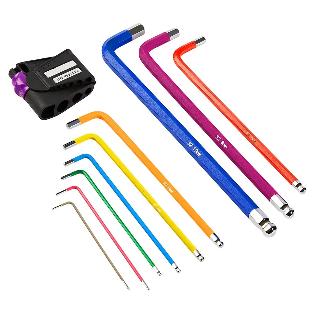 Набор шестигранных ключей с шаровым концом 1 5-10 мм 9 шт.