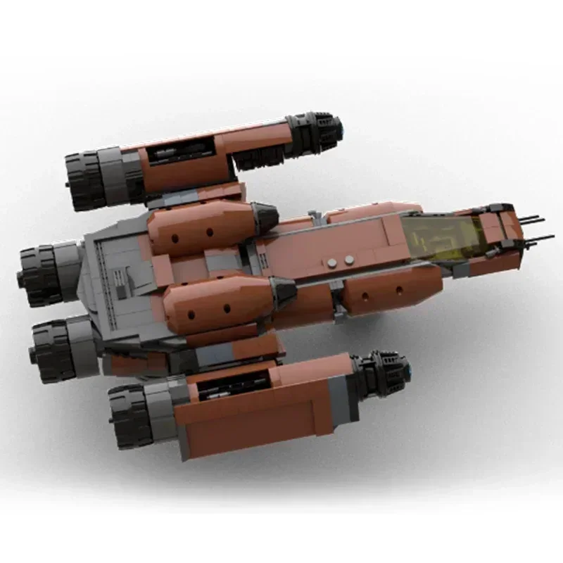 Фото Moc строительные кирпичи военная модель RV-1102 Argus аэрокрафт технология модульные блоки подарки игрушки наборы «сделай сам» сборкаРождество №4