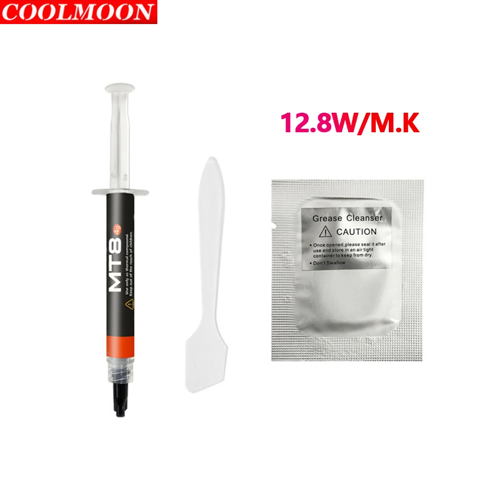 

COOLMOON MT8 thermal grease desktop computer CPU graphics card high thermal conductivity insulation heat dissipation thermal pas