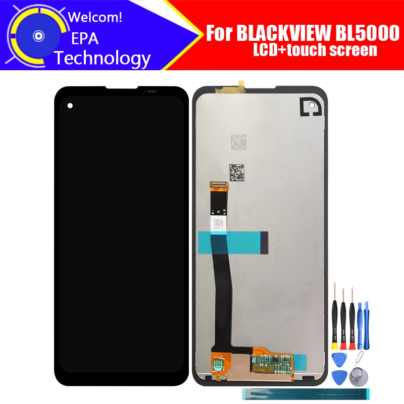 ЖК-дисплей 6 35 дюйма BLACKVIEW BL5000 с диагональю экрана 100% оригинальный сенсорным