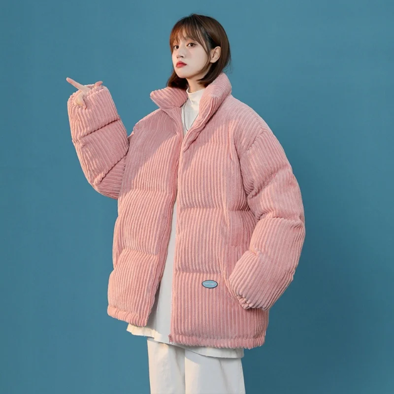 ZOUXO Winter Clothes Women 2022 Winter Original Design Corduroy Coat Large Size Thickened Cotton Clothes