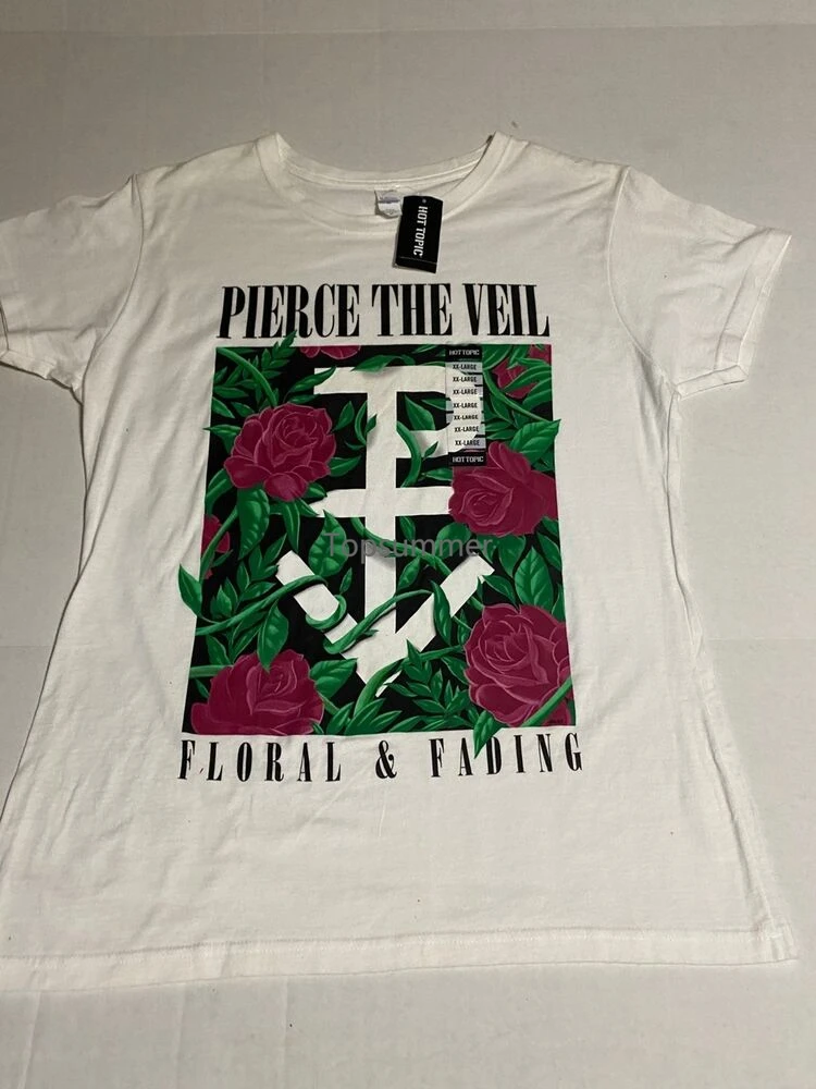 

Reprint Pierce The Veil T-Shirt Rare Design Short Sleeve Tee S-5Xl Nh2534