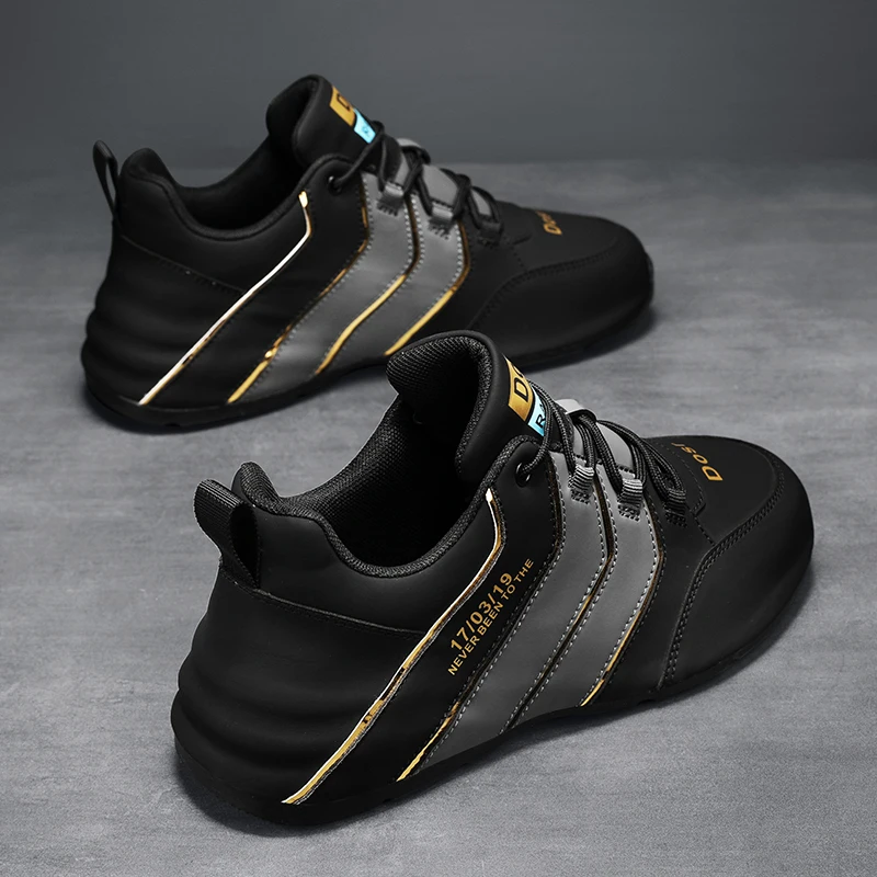 G2-A777 FASHION GOLF SHOES MEN GENUINE LEATHER SNEAKERS SHOES COMFORTABLE OUTDOOR WALKING 39-44 WALKING BIG FOOTWEARS