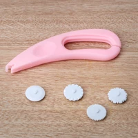 fondant cake decorating modelling tools 4 patterns flower decoration pen pastry carving cutter baking craft mold kitchen tools