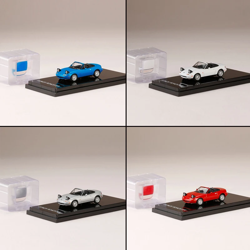 

Model Car 1:64 Pop Toys Hobby Mazda MX-5 EUNOS ROADSTER NA6CE Alloy Die-cast Vehicle Display Collection Open Headlight Gifts-4Co