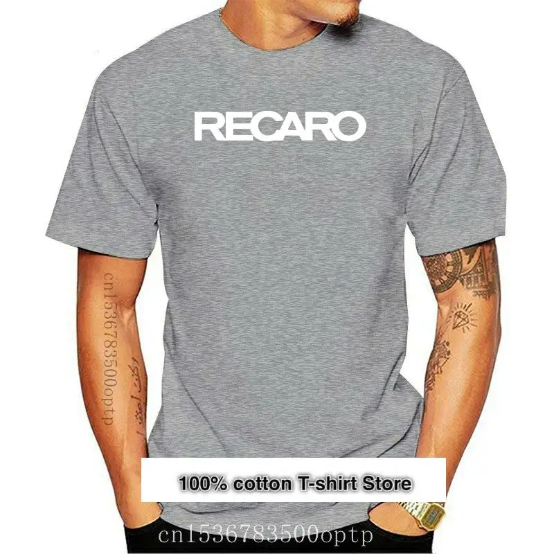 Recaro-Camiseta estampada para hombre y mujer, ropa con logotipo de asiento de avión, a la moda