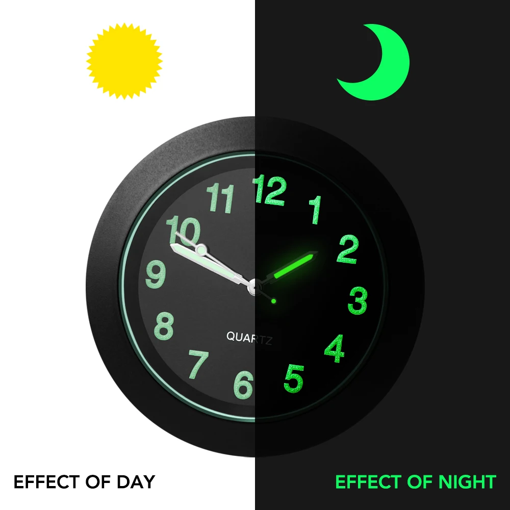 Автомобильные часы светящиеся автомобильные украшения аксессуары для DAIHATSU terios