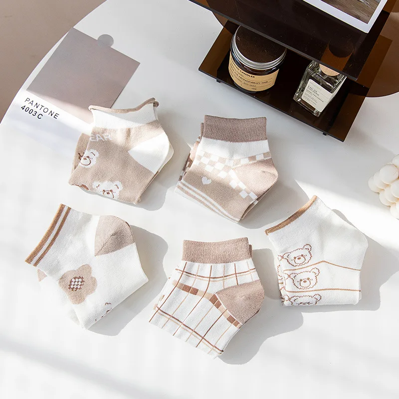 

Женские модные мягкие хлопковые носки в японском стиле