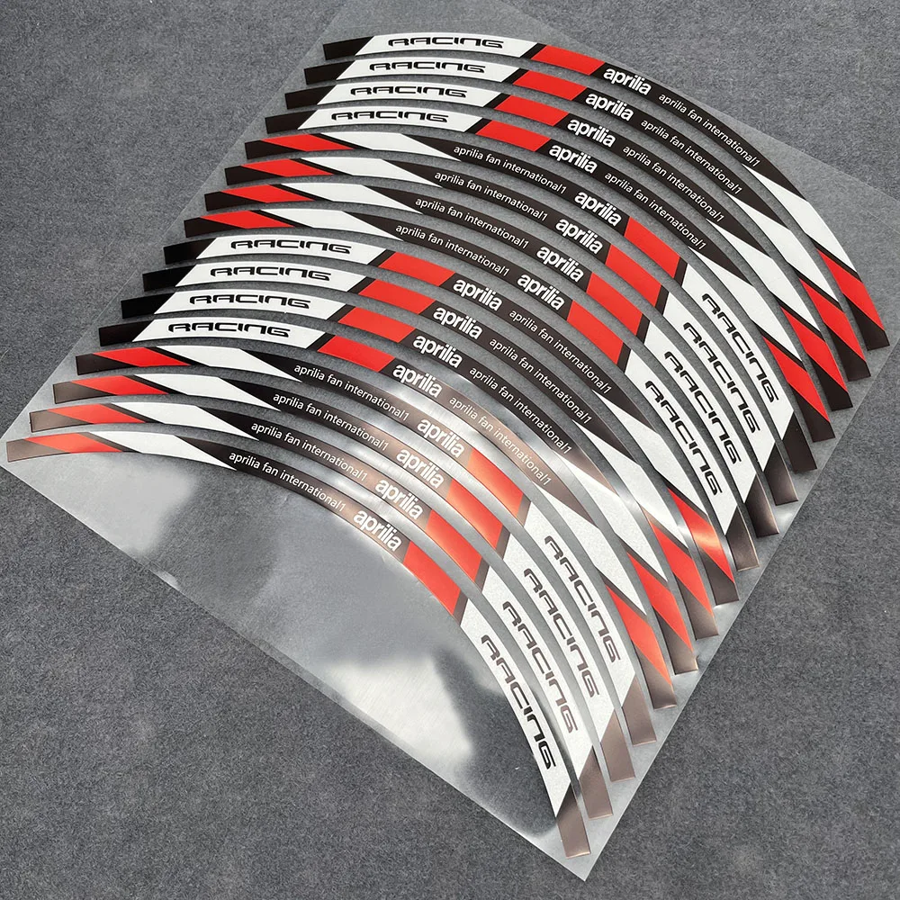 Новинка 2021 17-дюймовая Светоотражающая полоса на обод мотоцикла наклейки колеса