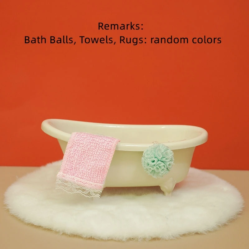 

Миниатюрная чугунная ванна в скандинавском стиле 1:12