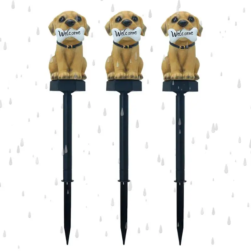 

Фонарь на солнечной батарее для лужайки, освещение для собаки, освещение для двора, водонепроницаемый Солнечный ландшафт