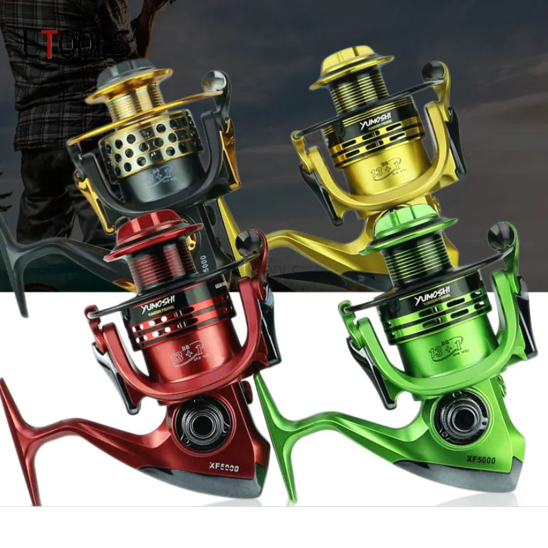 

Fishing Reel 5.5:1 Speed Ratio All Metal Rocker Fishing Wheel Sea Pole Wheel Clearance Free Fishing Line Wheel Carp Accessories