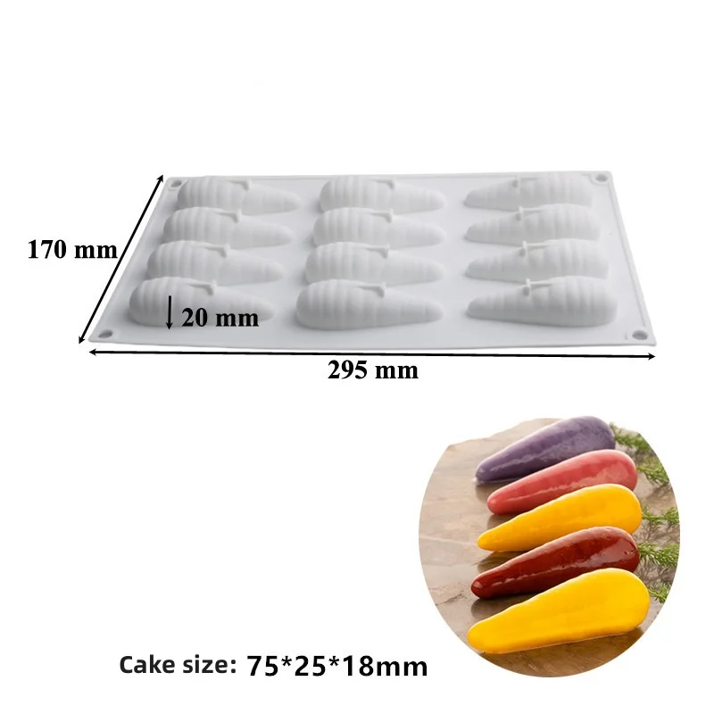 

Силиконовые формы для муссовых тортов Fruit Mousse