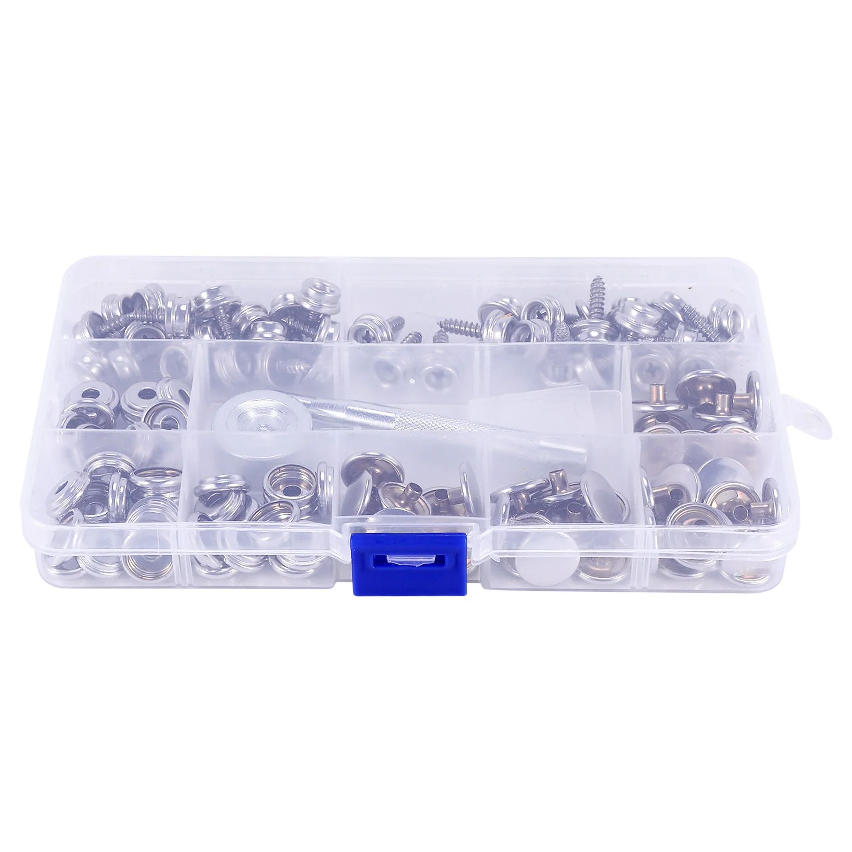 

120-Pieces Stainless Steel Grade Canvas and Upholstery Boat Cover Snap Button Fastener Kit