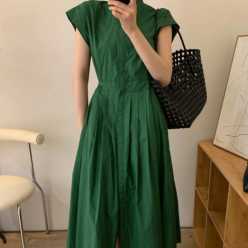 

2023 Summer Korean Casual Niche Long Dress