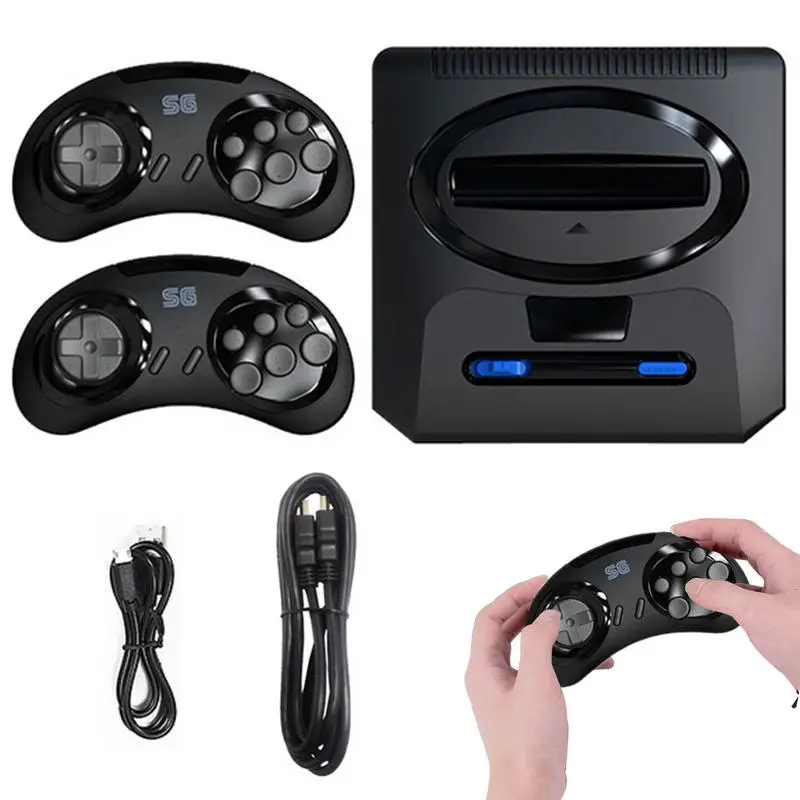 

Classic 16-Bit SEGA Video Game Console With 2.4G Wireless Video Game Console ForHDMI HDTV 4K HD Output Doubles Game Console