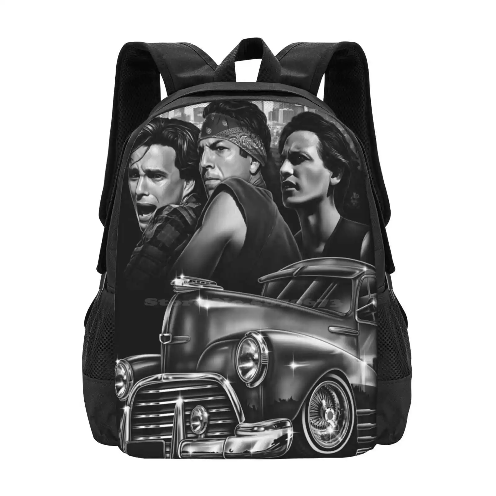 3 Vatos Locos горячая распродажа школьный рюкзак модные сумки с кровью Chicano Los Angeles Paco