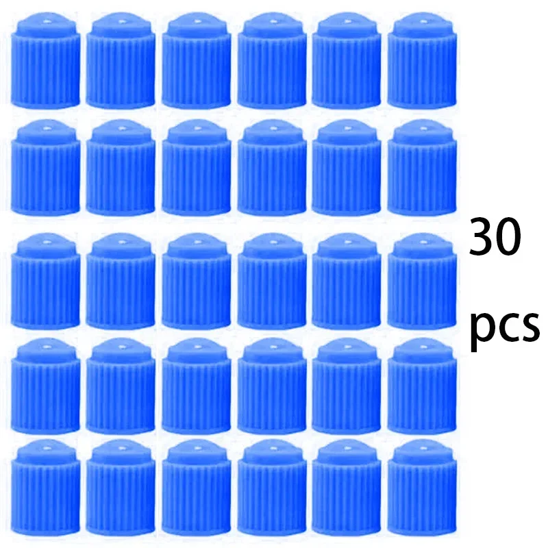 30PCSTire клапаны ABS пластик автомобильный велосипед колпачок клапана для шин пылезащитный колпачок колпачки для штока клапана колеса крышки пылевой клапан для автомобиля