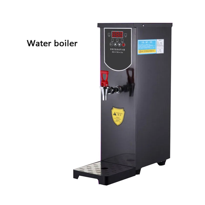 

Commercial Hot Water Dispenser 10L/15L20L Black Stainless Steel Boiler For Bubble Tea Shop Machine